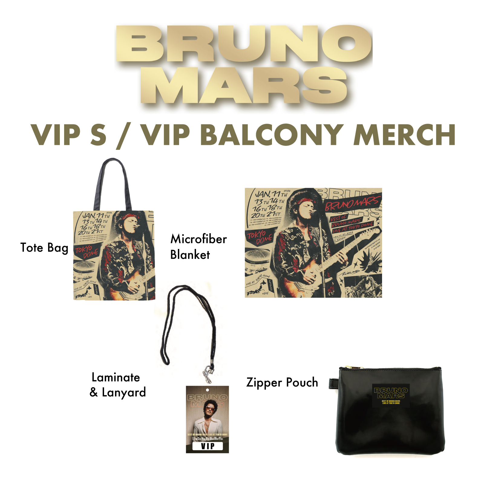 Bruno Mars VIP グッズ ブルーノ・マーズ