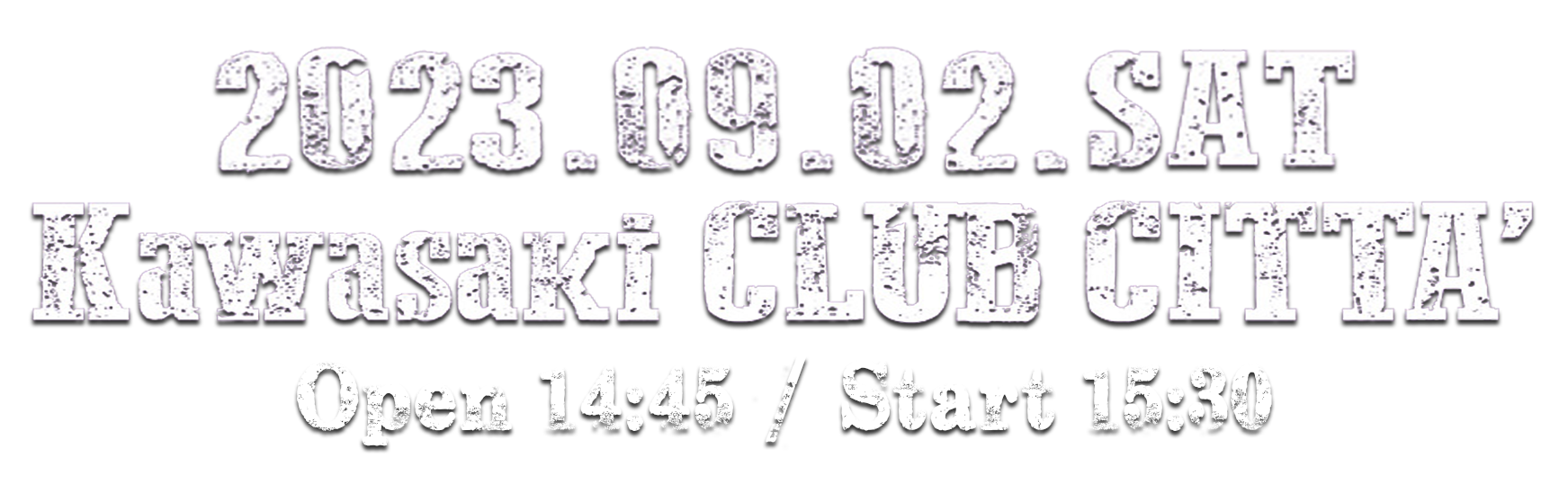 2023/9/2(土)クラブチッタ