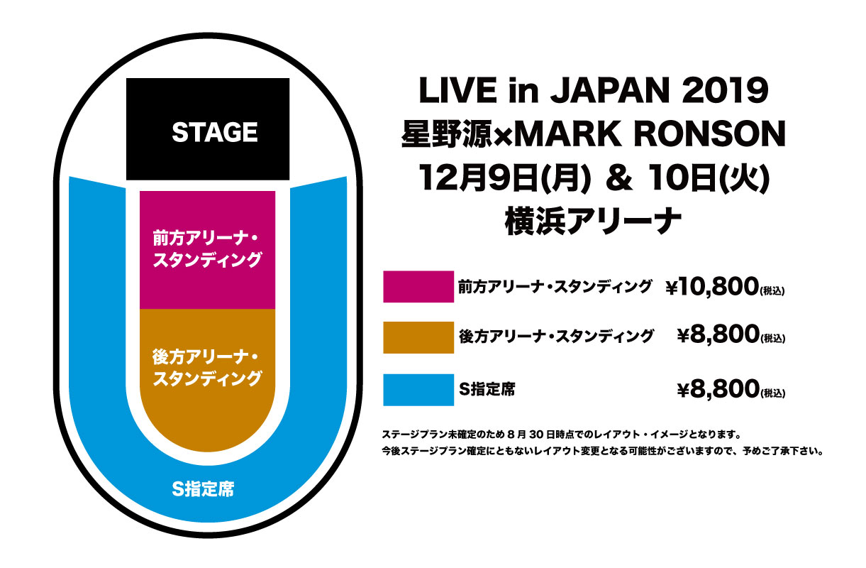 Live In Japan 19 星野源 Mark Ronson