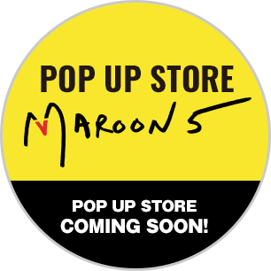 POP UP STORE MAROON5 マルーン5 POP UP STORE 開催