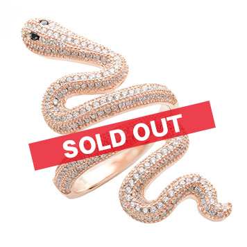 ROSE GOLD SNAKE RING