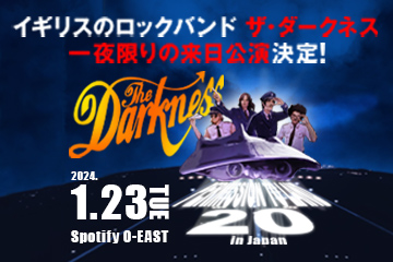 The Darkness PERMISSION TO LAND 20 TOUR  in Japan