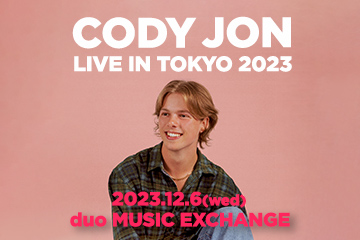 CODY JON Live in Tokyo 2023