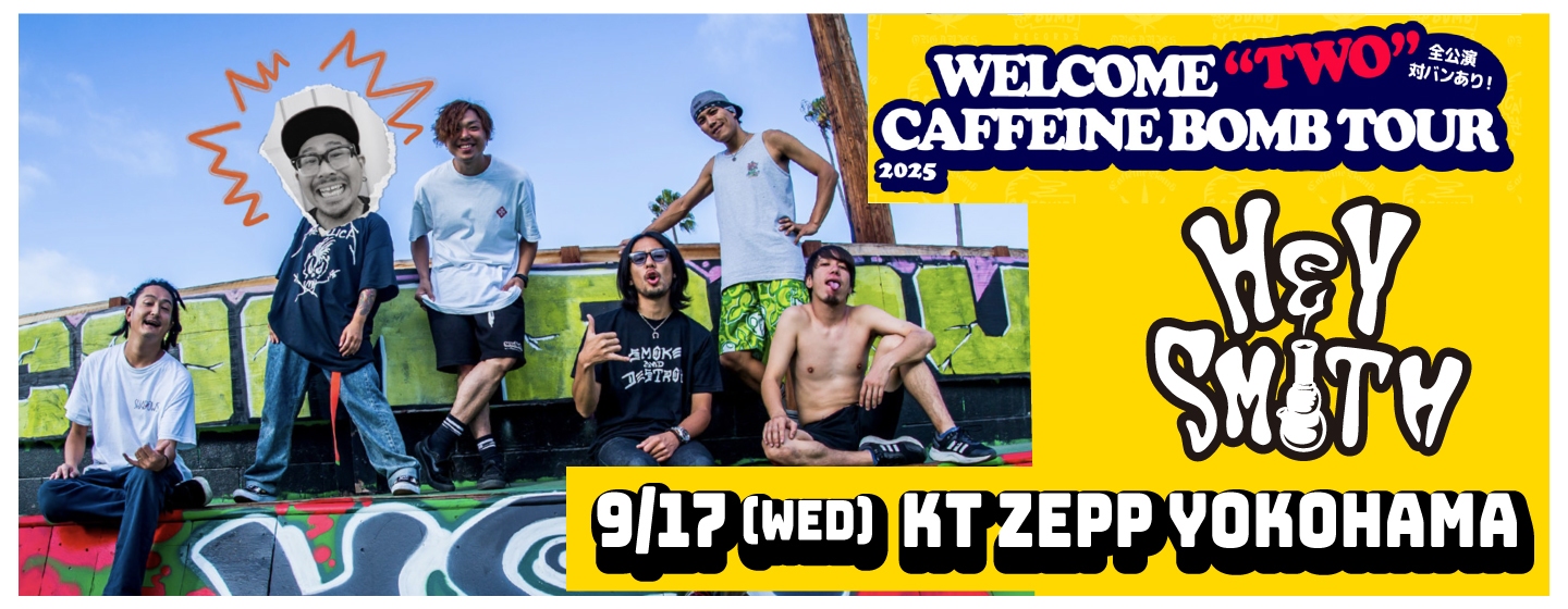 WELCOME “TWO” CAFFEINE BOMB TOUR